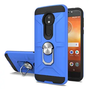 Completed Models Ring Holder Kickstand Phone Back Cover For Motorola Moto G6 G7 G8 Play Plus Power