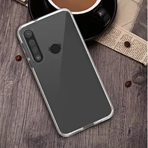 Transparent Shockproof Case newest model transparent phone cover for MOTO One Macro/G8 PLAY
