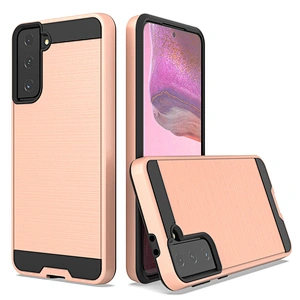 Android phone case back cover with brushed pattern for Samsung S20 FE S30 Plus Ultra