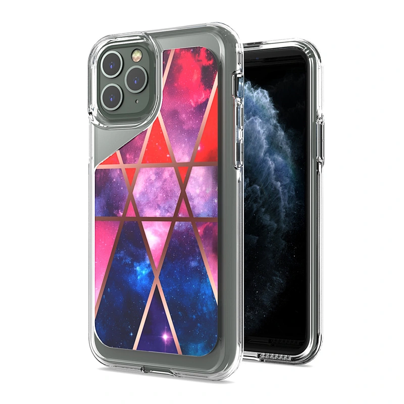 Colorful marble pattern design print cell phone case for IPhone 11 pro XR XS MAX