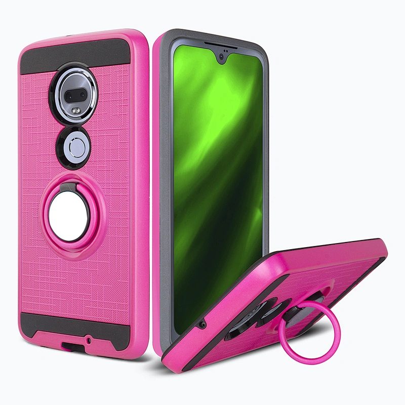 newest anti gravity telephone shell phone case with Magnetic car kickstand phone cover for moto g7