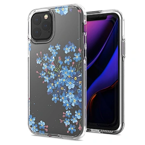 cell phone case with bright color for iphone11,printed clear phone case for iphone11