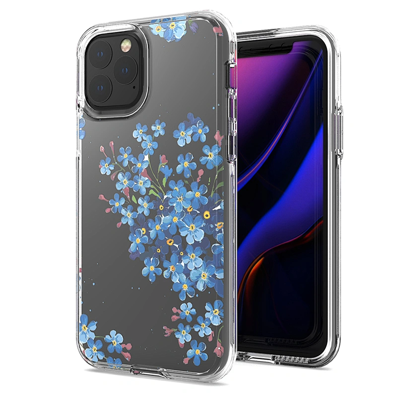 cell phone case with bright color for iphone11,printed clear phone case for iphone11