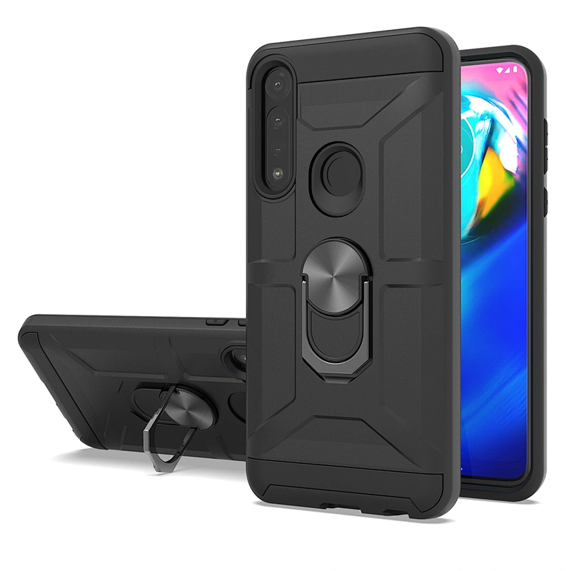 Anti Shock Magnetic Ring Kickstand Phone Case Cover for Motorola Moto G Fast G8 Power Lite 2020