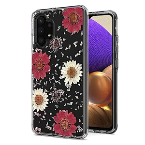 Custom transparent PC TPU back cover hybrid cell phone case for OPPO A54