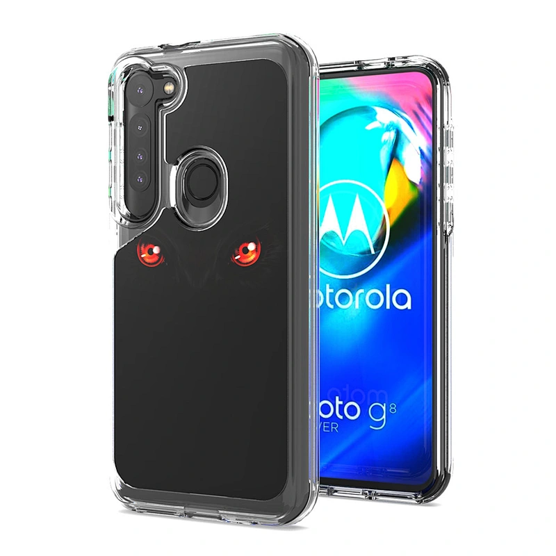 Unique groove design IMD custom phone case For Motorola G8 Plus power G Stylus