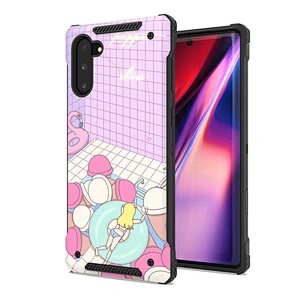 Back Cover Women Cartoon Phone Case For Samsung Note 10 Plus 5G A10E A20E A10S A20 A30 A50 A40S