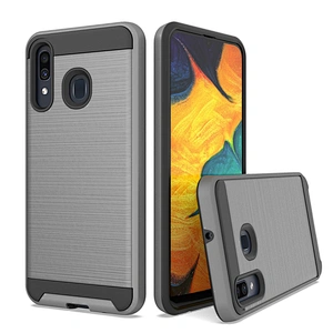 For Samsung A51/A515 A71 brushed case custom logo printed phone case