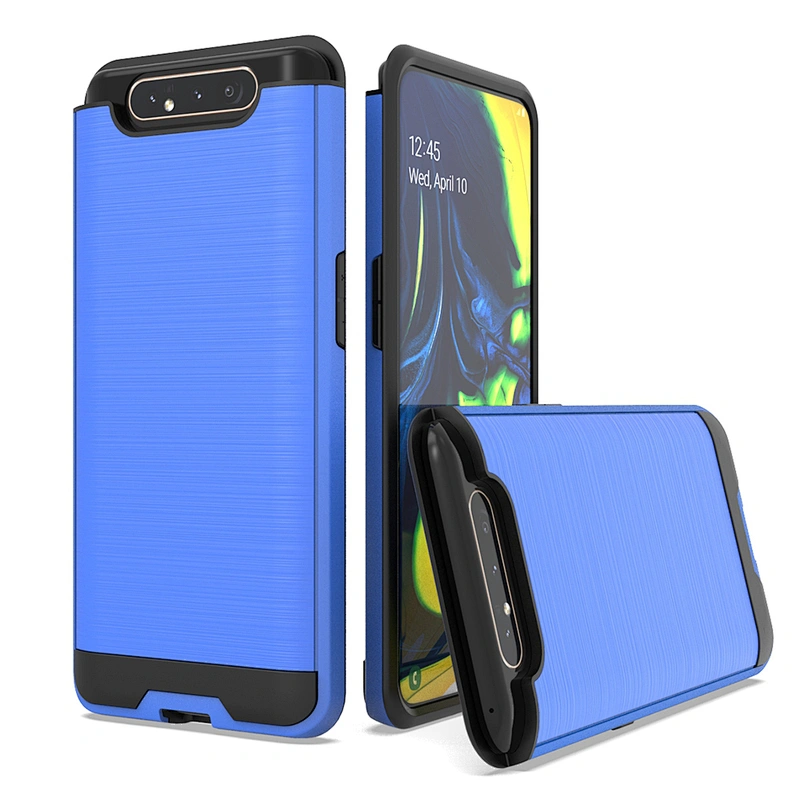 Wholesale 2 in 1 PC TPU phone case luxury pattern phone back cover for Samsung A80 A90