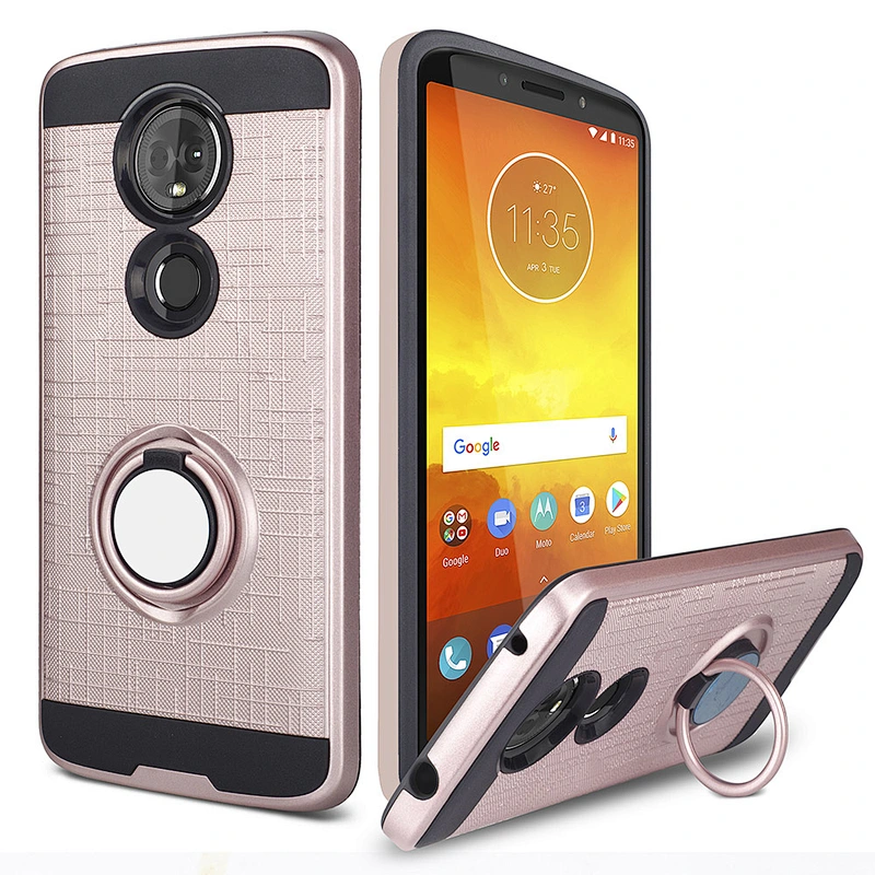 Factory competitive price case  360 Degree Full Cover PC Hard  For MOTOE5 plus