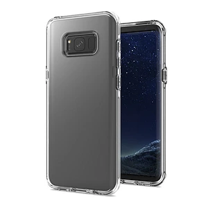 Best quality high clear cell phone case shockproof back housing with custom printing for Samsung S8 Plus