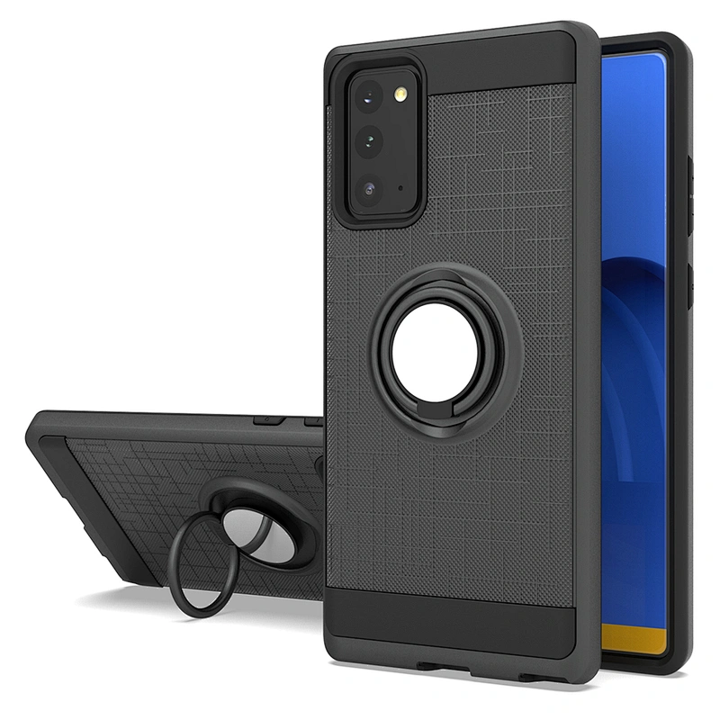 Hybrid finger ring car kickstand phone case For Samsung A11 A71 A21S Note 20 Plus