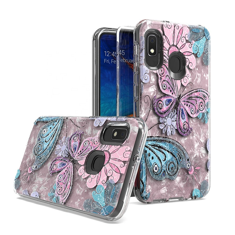 Transparent Custom Mobile Phone Cases With Shell Paper For Samsung A70 A40 A10S A20S M30S A10E A20E