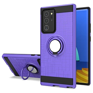 Anti-fall shockproof tpu pc 2 in 1 bulk phone cases ring holder for Samsung Note 20 Ultra