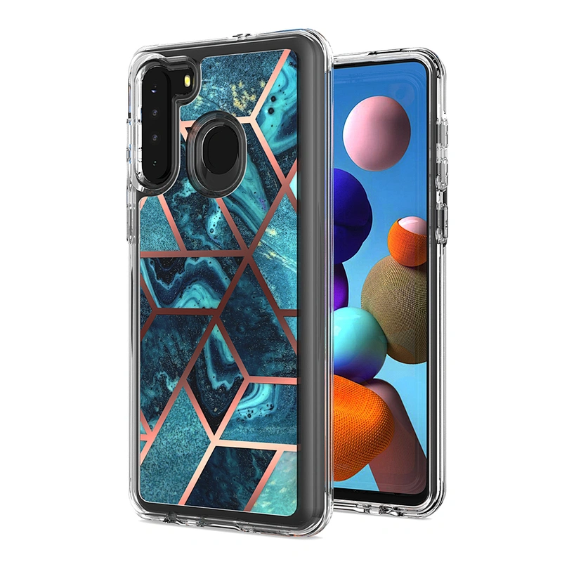 Marble imd printed cubierta para celular cell phone cover for Samsung A21