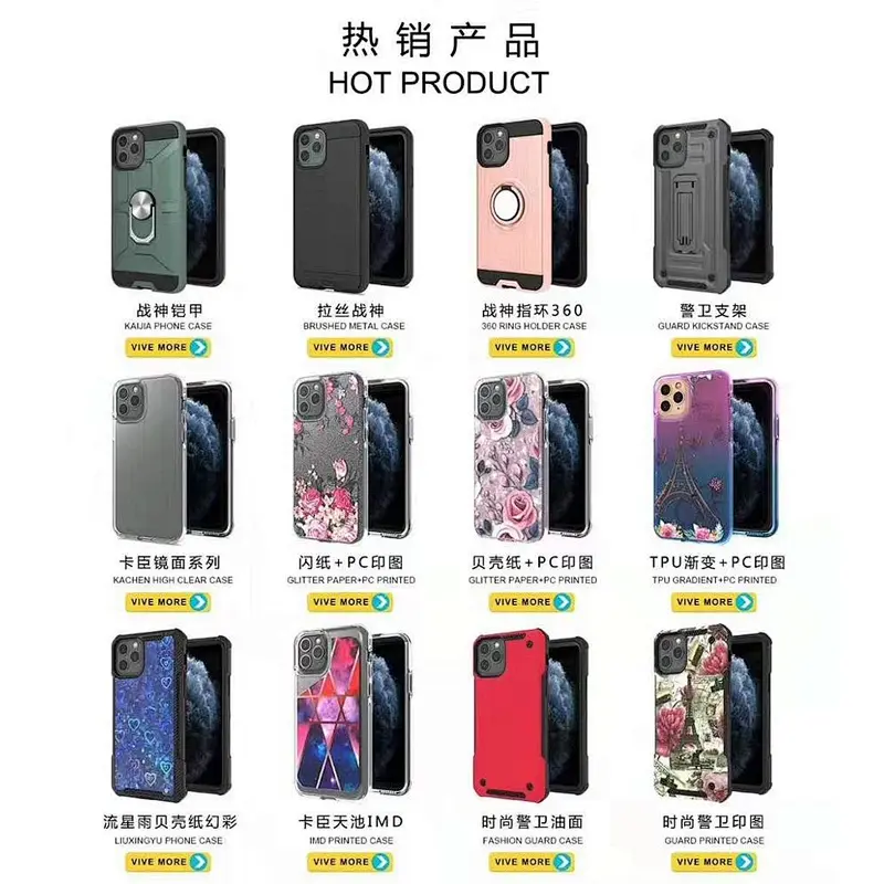 Sweet Heart Glitter Phone Case TPU PC Shockproof Mobile Covers for Samsung A20 A30 A50 A30S A50S