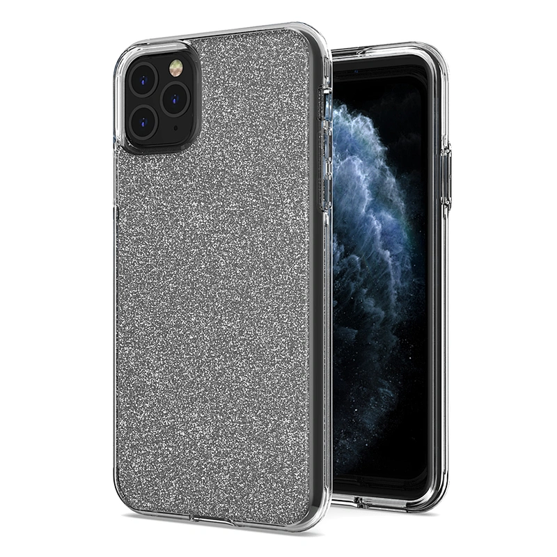 2020 Flash Paper Glitter Shiny Back Mobile Phone Covers For IPhone Xr Xs Max 11 Pro Max 12