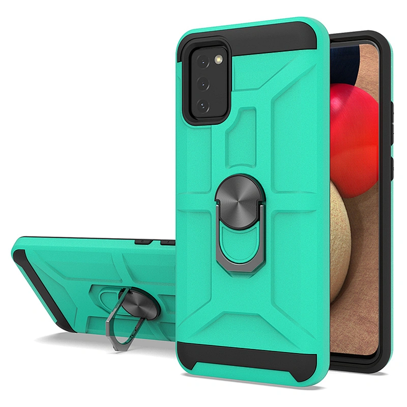 Sitemail PC TPU protective kickstand cell phone case back cover for samsung A02S A51 A71