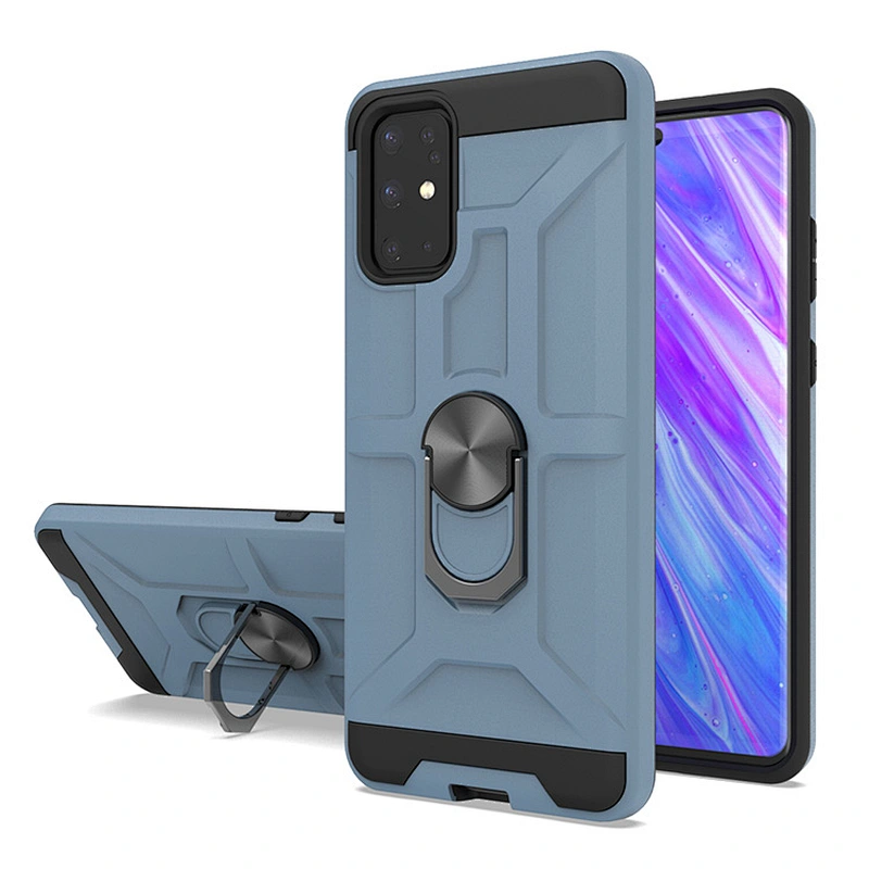 New models phone accessories tpu pc mobile cover cases with ring kickstand for Samsung S20 Ultra Plus
