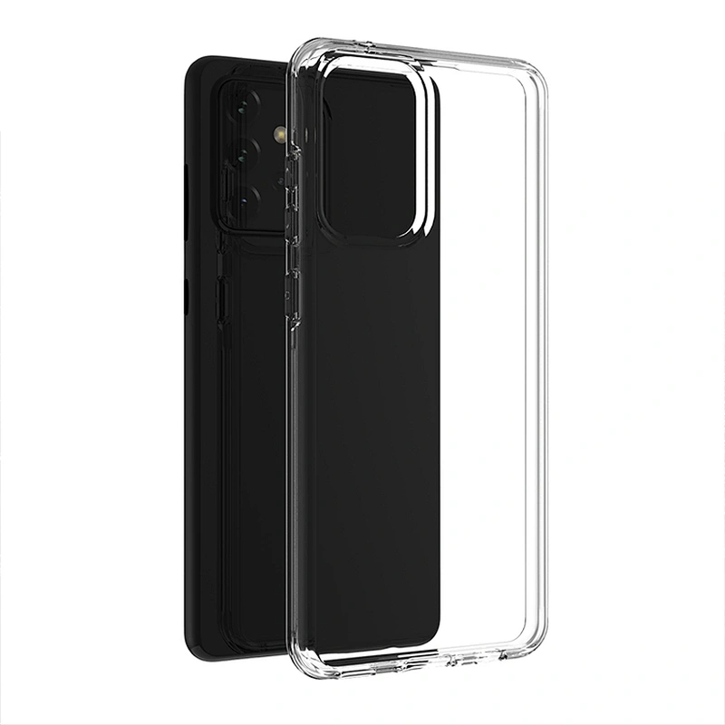 Top selling transparent pc tpu cover clear Android phone case for OPPO A54