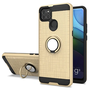 2021 New TPU PC Combo Case Cell Phone Cover With Kickstand Ring For Motorola E7 Plus G9 Power