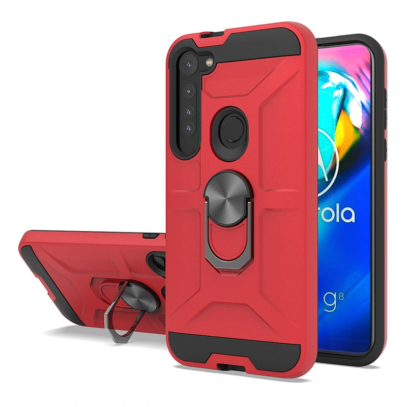 2020 Mobile Cell Phone Case Accessories With Ring Holder For Motorola Moto G Stylus G8 Power Plus