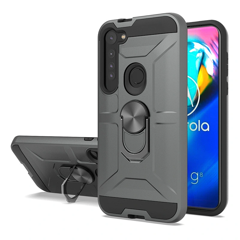 Fashion holder ring kickstand phone case For Motorola Moto G8 E7 G8 Power lite E6S