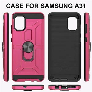 Fashion logo custom shockproof protection mobile phone cases for Samsung Galaxy A31