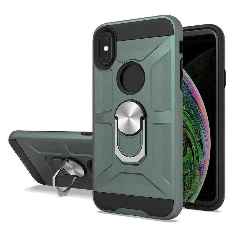 Midnight green funda para ring cell phone case for iPhone X XR XS Max SE 12
