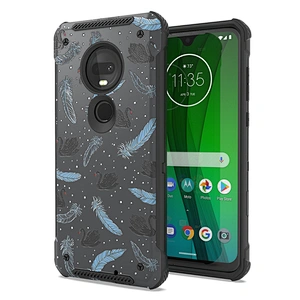 top selling phone case,fashionable phone back cover shockproof printed phone shell for Moto G7