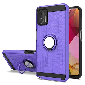 Classic 360 Degree Phone Case Back Cover With Ring Stand For Motorola G Stylus 2021 Power Play E7