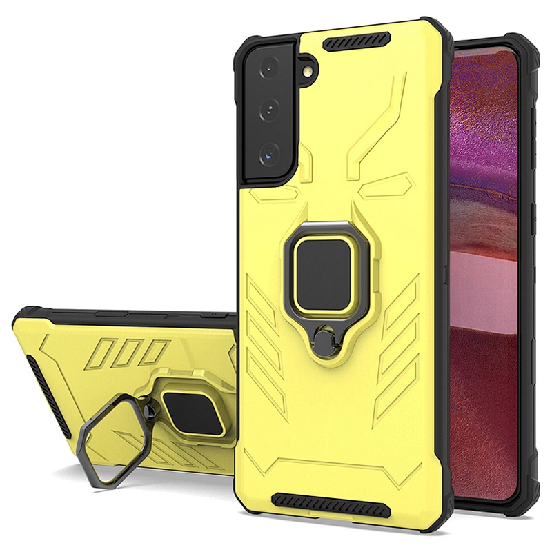High Quality Factory Price TPU PC 2 In 1 Phone Cover Case With Holder For Samsung S30 Plus