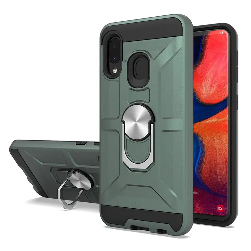 2020 Wholesale factory price Army green color mobile back cover case For SAMSUNG A10E A60 A51 A71 A21
