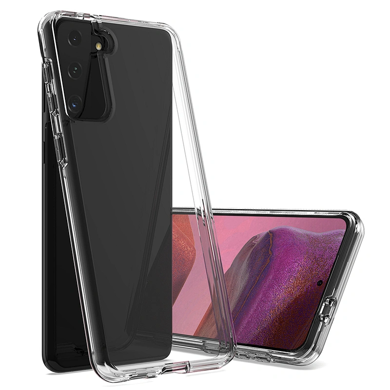 Good quality pure material hybrid clear tpu pc phone cases for Samsung S20 FE S30 Plus Ultra