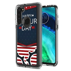 Top selling mable printed phone case with customized images for Motorola Moto G8
