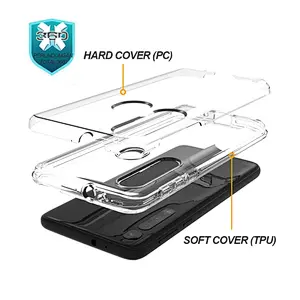 Transparent Shockproof Case newest model transparent phone cover for MOTO One Macro/G8 PLAY