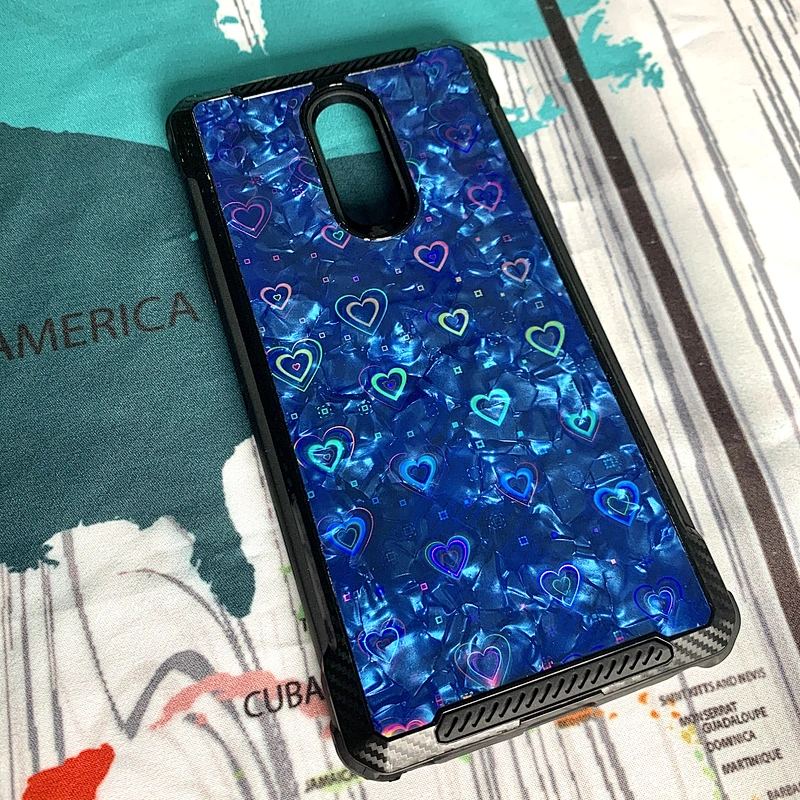 Fashionable Diamond Glitter Sweet Heart Custom Mobile Phone Covers for Motorola Moto E5 Plus Play Go