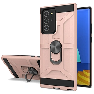 Multi colored electroplated metal ring back cover phone cases for Samsung Note 10 Lite 20 Ultra