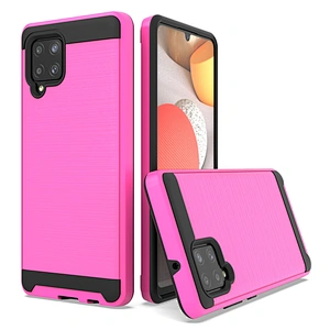 cheap price shockproof  pc tpu fundas cover phone case for Samsung A42 A01core A11 A21 A51 A71