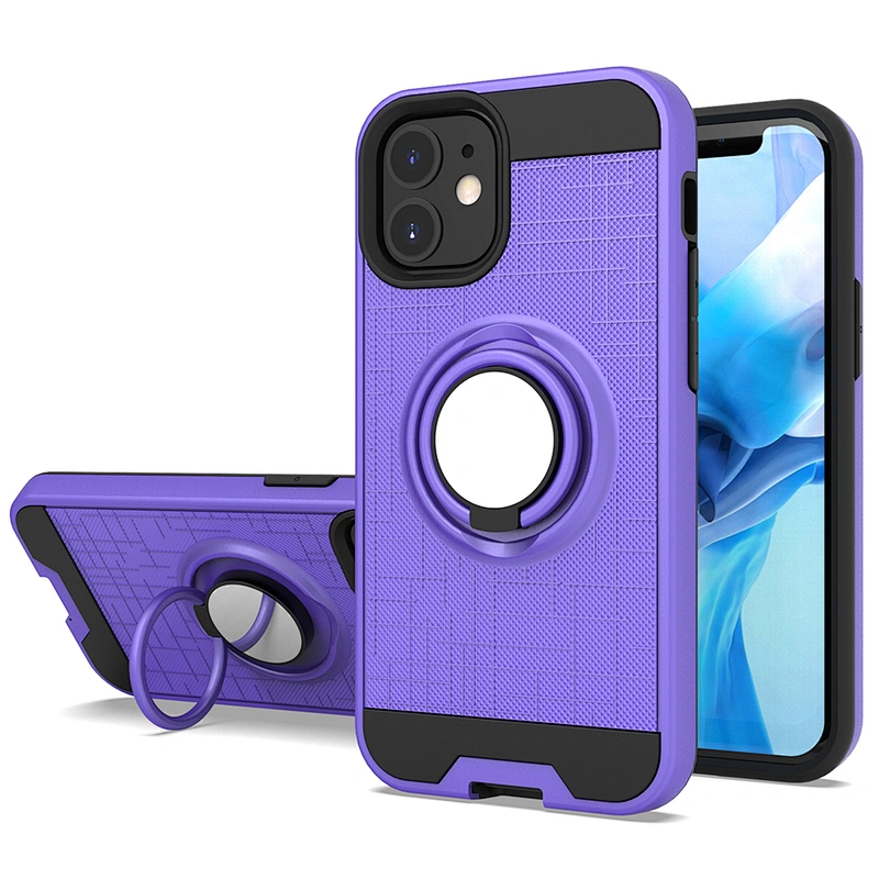 Sitemail best selling hard PC sofT TPU ring stand cover case for IPhone 12 pro max