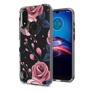Customized Pattern Transparent Phone Cover For Motorola G8 Power lite E6S one fusion plus