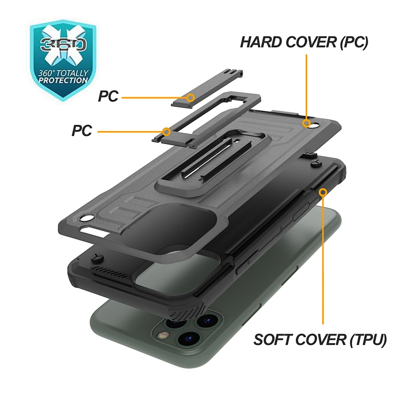 Kickstand protective hard phone case accessories for SAMSUNG A20 S10 PLUS A10E A11