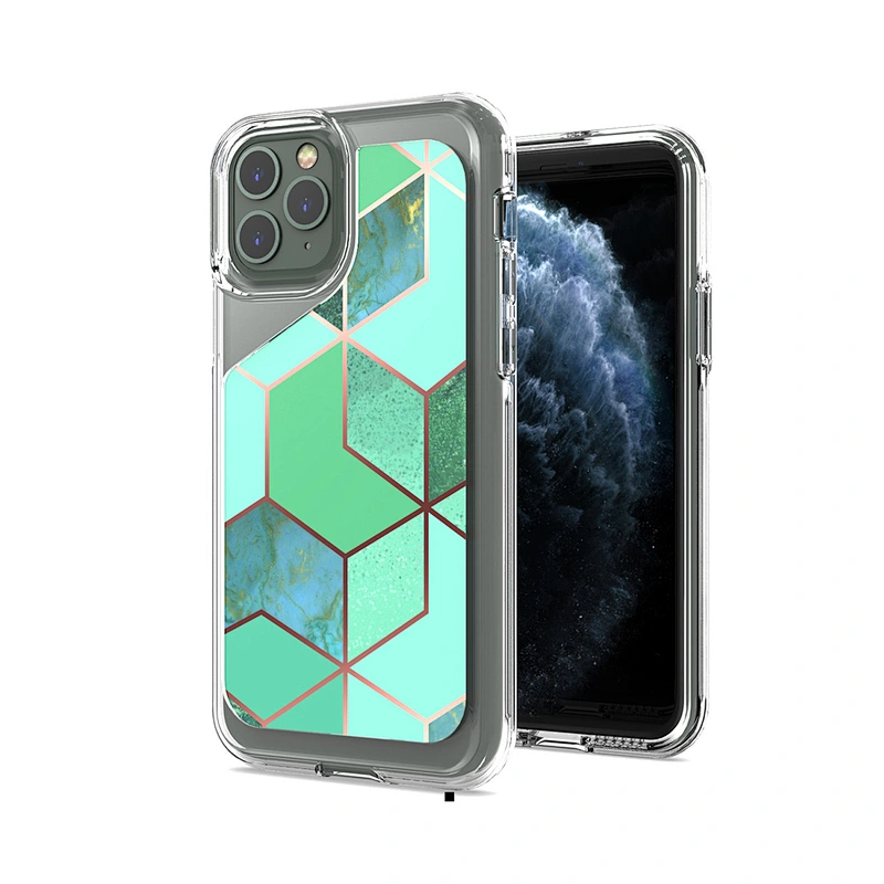 Hot Selling IMD Custom Printed Clear Cell Phone Case for Apple iPhone 7 8 9 SE 11 Pro Max