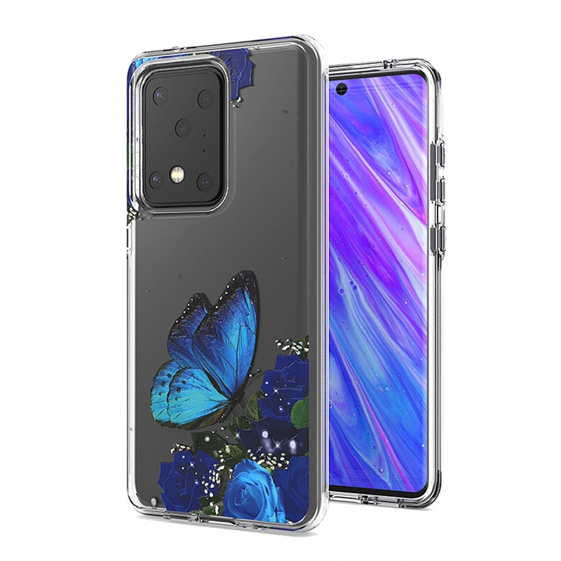 TPC PC Double Layer High Clear Phone Case Mobile Shell With Custom Image for Samsung S20 Plus Ultra