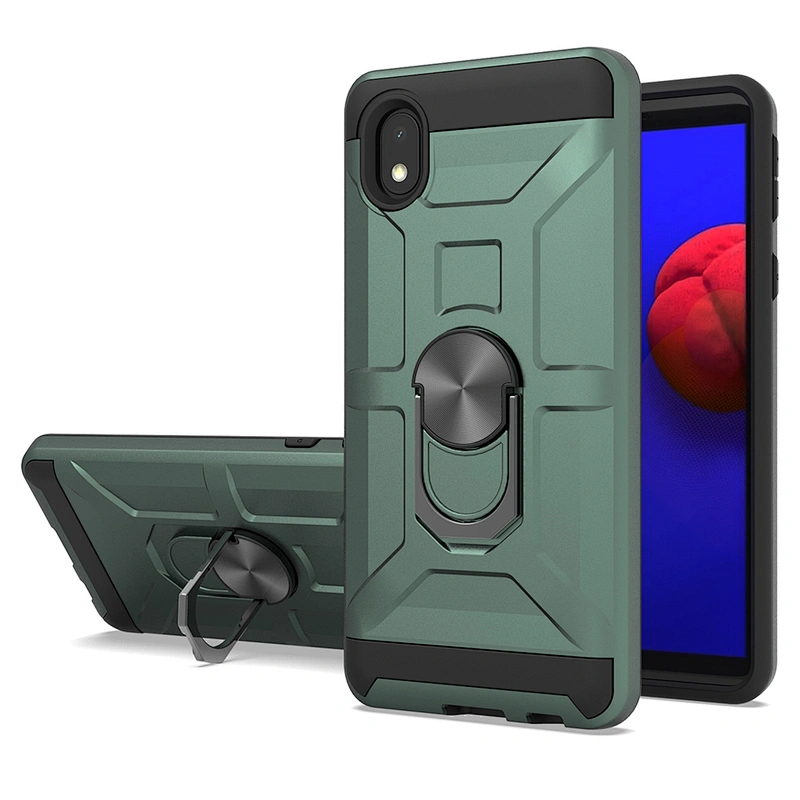 Best-selling mobile phone cover cellphone case with ring kickstand for Samsung A01 Core
