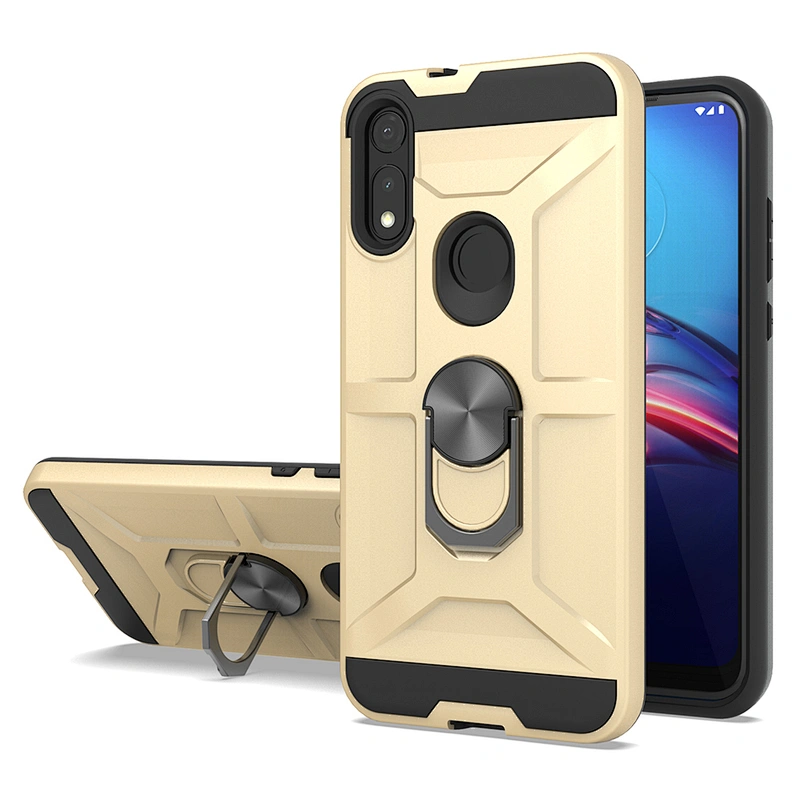 PC TPU 360 Ring Holder mobile cover cell phone case cover for Motorola G stylus G8 Power lite E6S E7