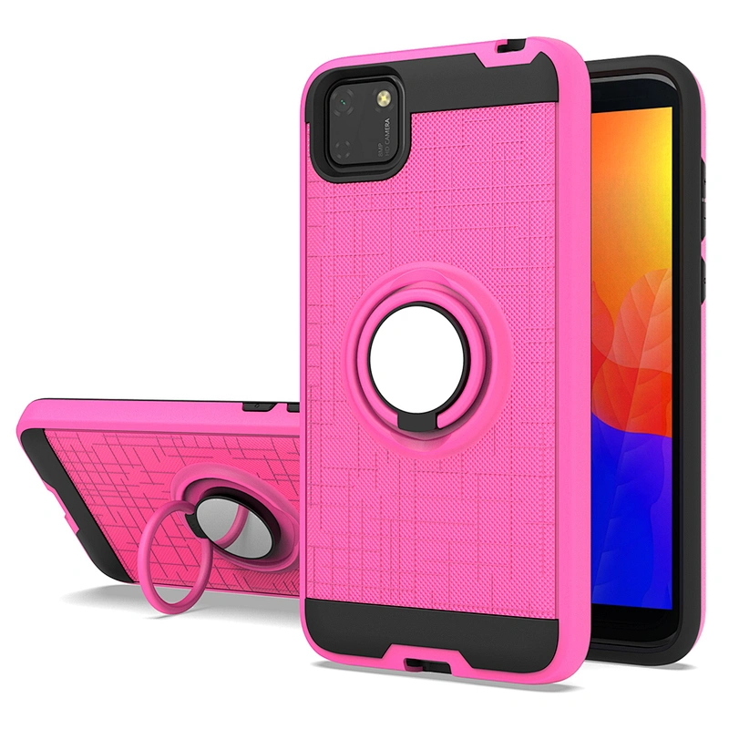 360 degrees rotatable finger ring holder phones cover case for Huawei Y5P Y6P Y7P 2020