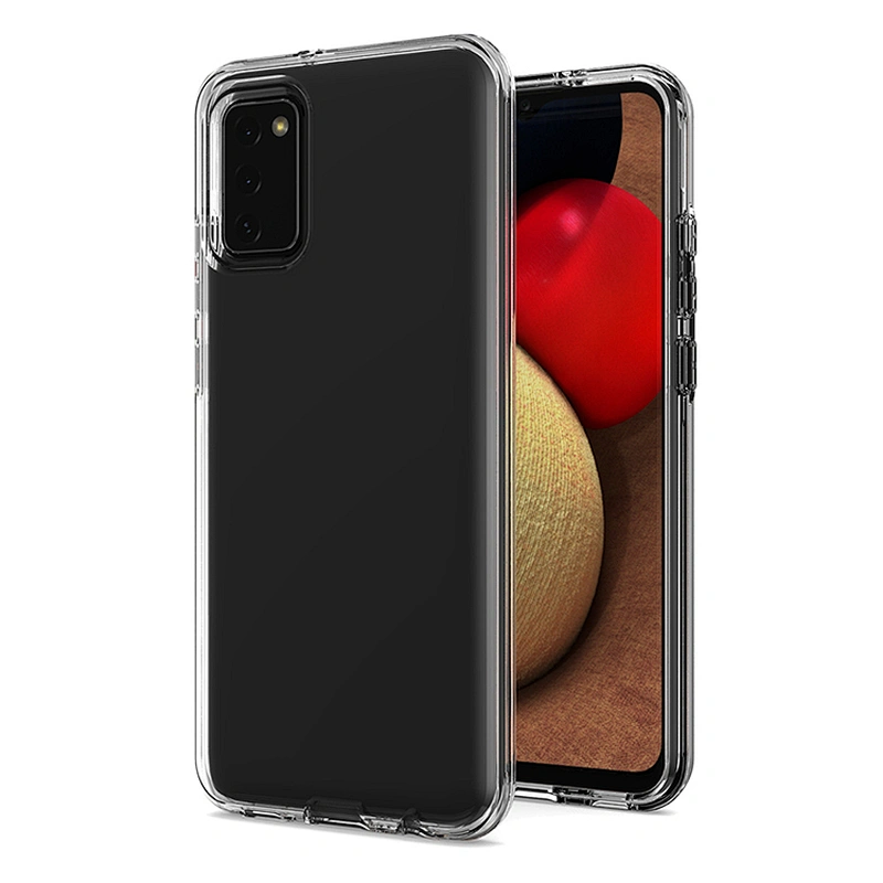 2021 Hot selling transparent back cover clear cell phone case for Samsung A02S A12 A32 A52 A72