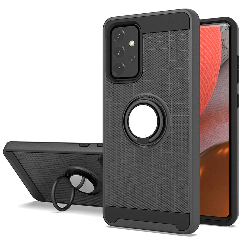 Ring holder stylish mobile phone accessories cases back cover for Samsung A12 A52 A32 A72