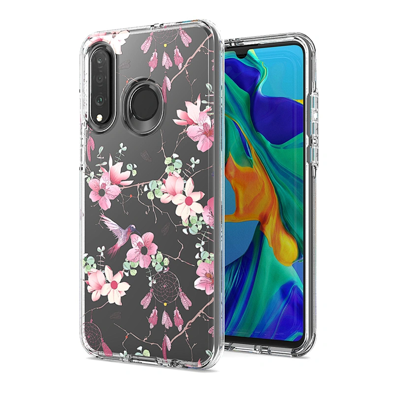 new product mobile phone cover for Huawei p30 lite,tpu pc printed phone case in top quality